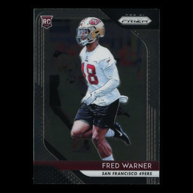 Fred Warner RC 2018 Prizm Rookie 49ers
