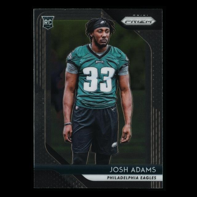Josh Adams RC 2018 Prizm Rookie Eagles