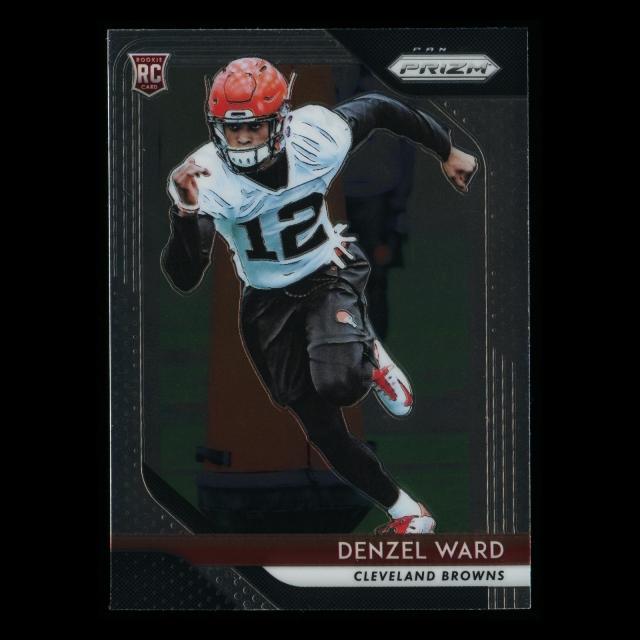 Denzel Ward RC 2018 Prizm Rookie Browns