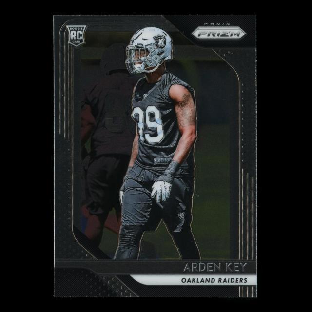 Arden Key RC 2018 Prizm Rookie Raiders
