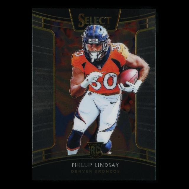Phillip Lindsay RC 2018 Select Rookie Broncos