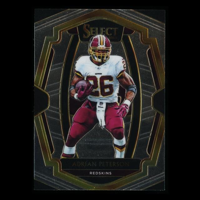 Adrian Peterson 2018 Select Premier Level Redskins