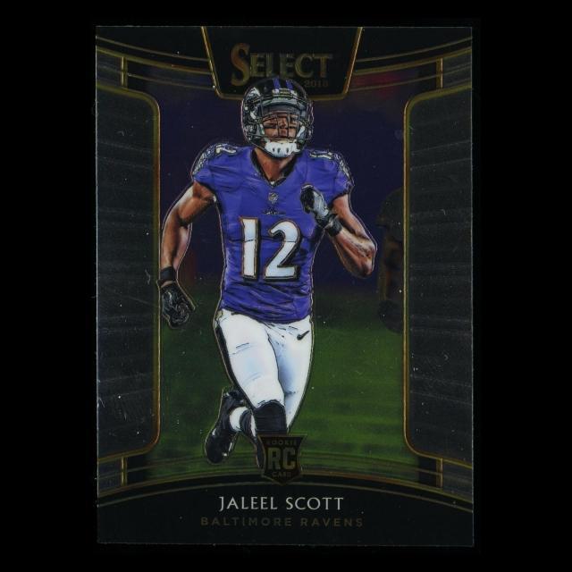 Jaleel Scott RC 2018 Select Rookie Ravens