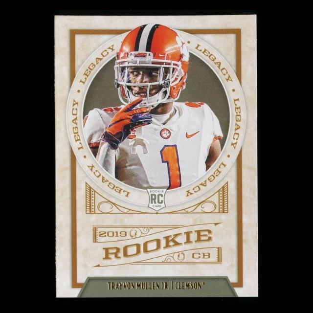 Trayvon Mullen Jr. RC 2019 Legacy Rookie Tigers/Raiders