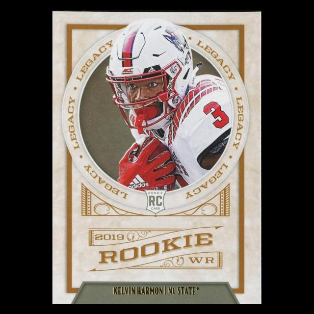 Kelvin Harmon RC 2019 Legacy Rookie Wolfpack/Redskins