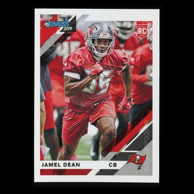 Jamel Dean RC 2019 Donruss Rookie Buccaneers