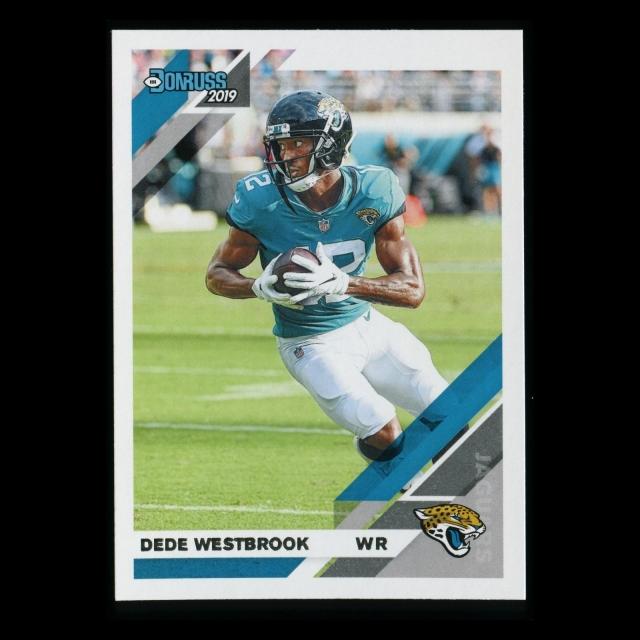 Dede Westbrook 2019 Donruss Jaguars