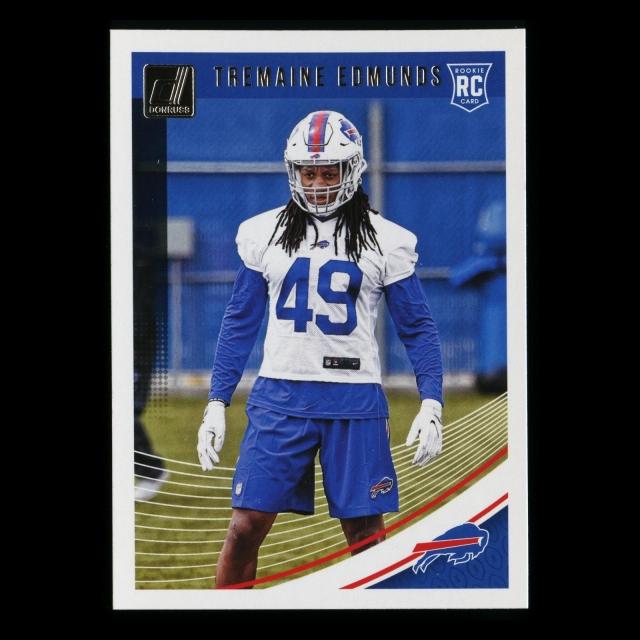 Tremaine Edmunds RC 2018 Donruss Rookie Bills