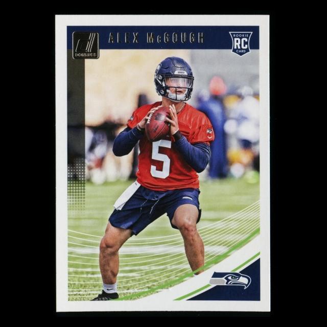 Alex McGough RC 2018 Donruss Rookie Seahawks