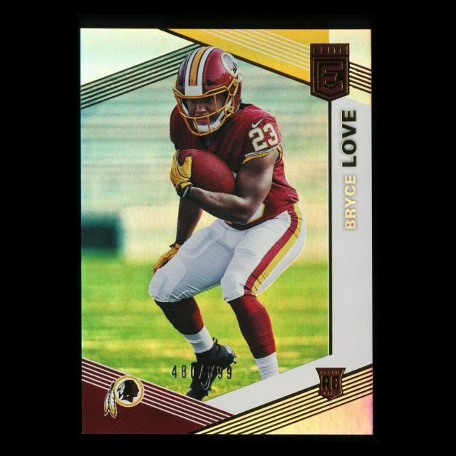 Bryce Love RC 2019 Elite Rookie Redskins 460/699