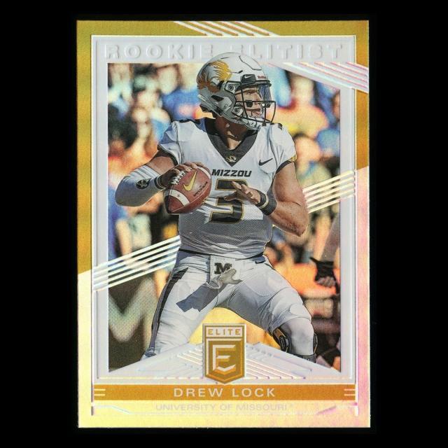 Drew Lock 2019 Elite Rookie Elitist Tigers/Broncos