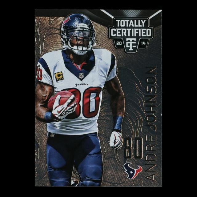 Andre Johnson 2014 Totally Certified Texans