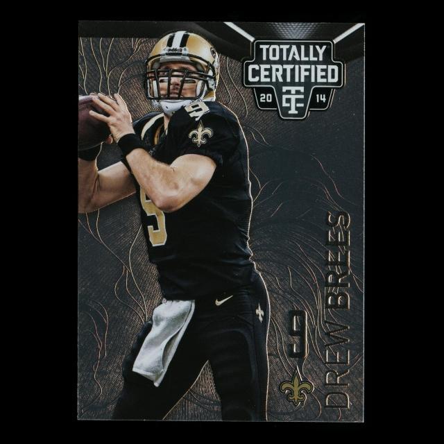 Drew Brees 2014 Totally Certified Saints