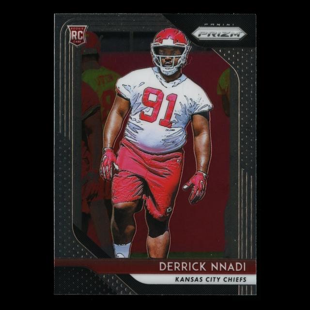 Derrick Nnadi RC 2018 Prizm Rookie Chiefs
