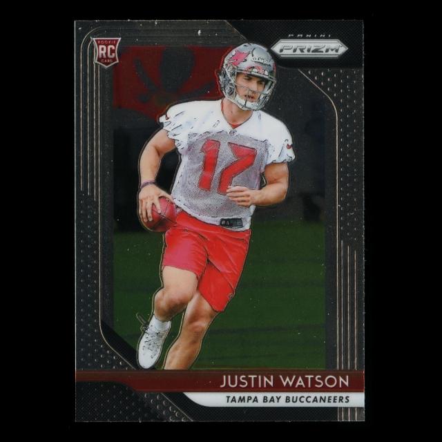Justin Watson RC 2018 Prizm Rookie Buccaneers