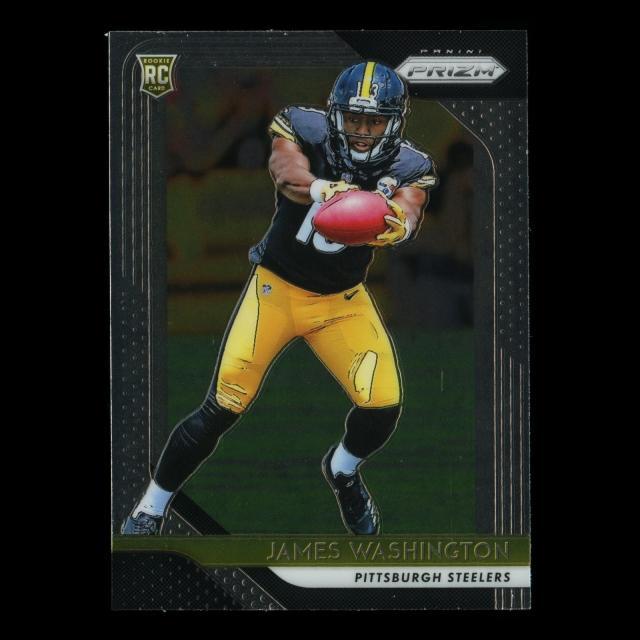 James Washington RC 2018 Prizm Rookie Steelers