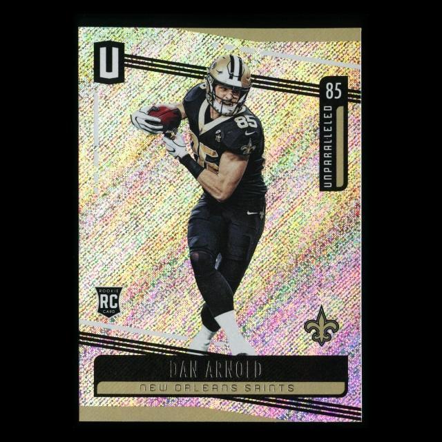 Dan Arnold RC 2019 Unparalleled Rookie Saints