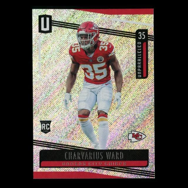 Charvarius Ward RC 2019 Unparalleled Rookie Chiefs