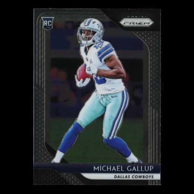 Michael Gallup RC 2018 Prizm Rookie Cowboys