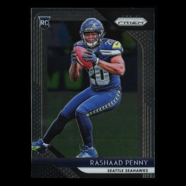 Rashaad Penny RC 2018 Prizm Rookie Seahawks