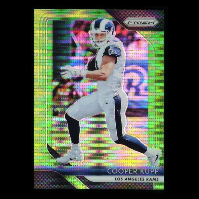 Cooper Kupp 2018 Prizm Green Pulsar Rams
