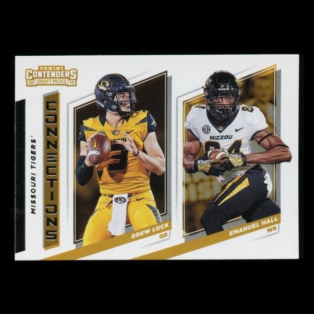 Drew Lock | Emanuel Hall 2019 Contender Draft Picks Connections Tigers