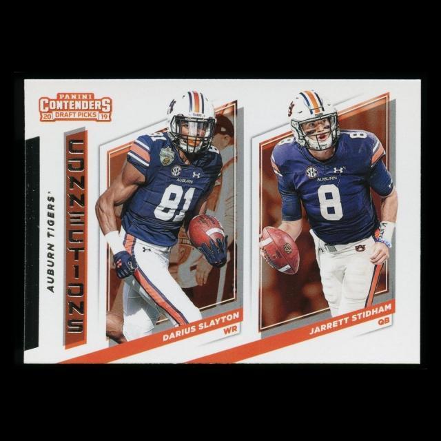 Darius Slayton | Jarrett Stidham 2019 Contender Draft Picks Connections Tigers