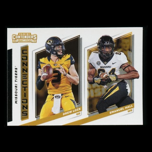 Drew Lock | Emanuel Hall 2019 Contender Draft Picks Connections Tigers