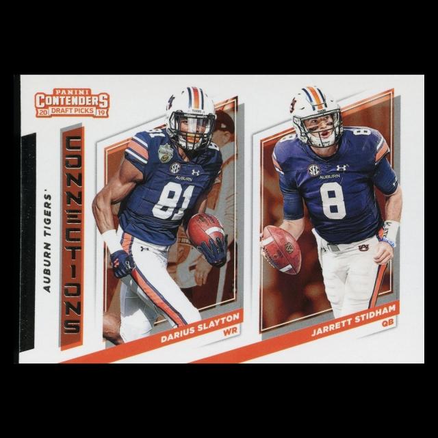 Darius Slayton | Jarrett Stidham 2019 Contender Draft Picks Connections Tigers