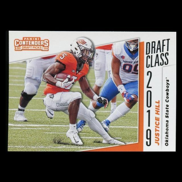 Justice Hill 2019 Contender Draft Picks Draft Class Cowboys