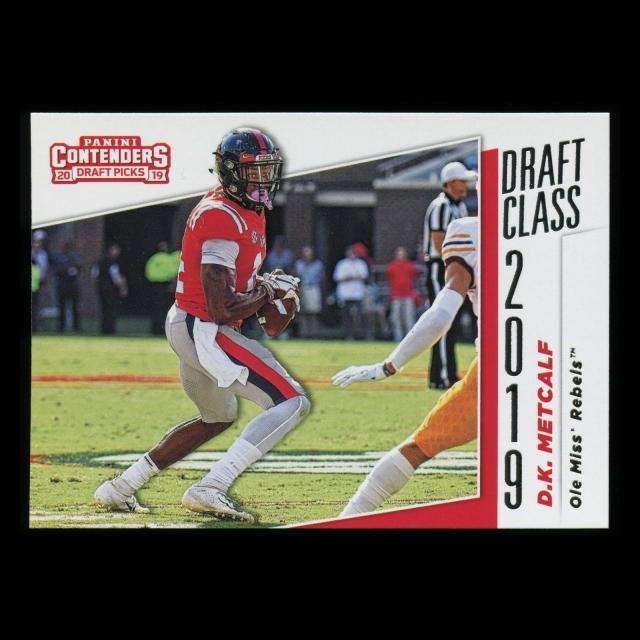 D.K. Metcalf 2019 Contender Draft Picks Draft Class Rebels