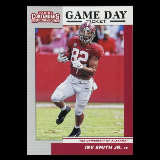 Irv Smith Jr. 2019 Contender Draft Picks Game Day Ticket Crimson Tide