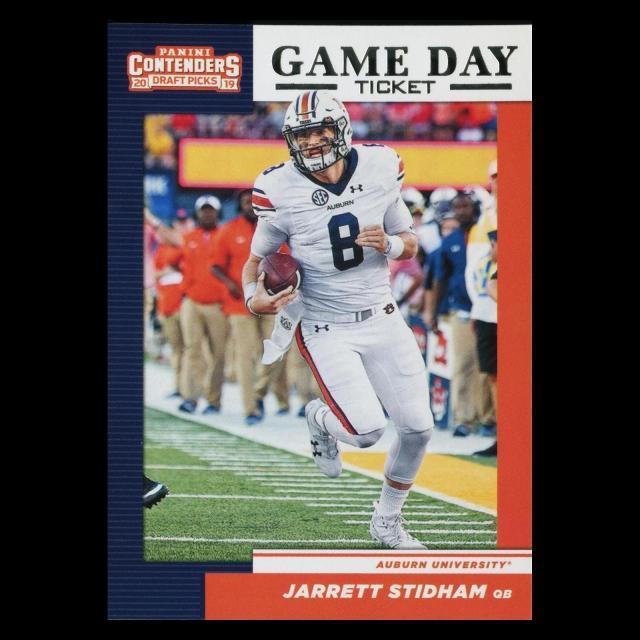 Jarrett Stidham 2019 Contender Draft Picks Game Day Ticket Tigers