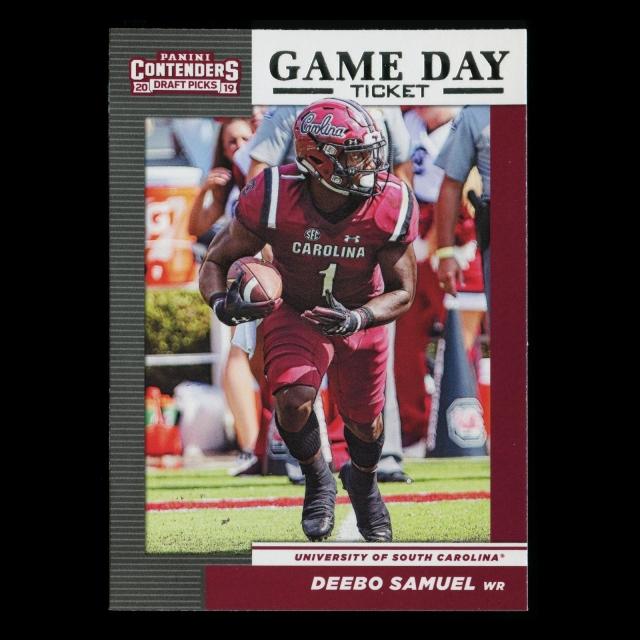 Deebo Samuel 2019 Contender Draft Picks Game Day Ticket Gamecocks
