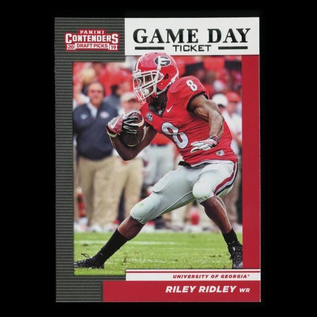 Riley Ridley 2019 Contender Draft Picks Game Day Ticket Bulldogs