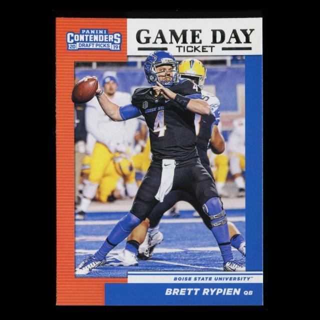 Brett Rypien 2019 Contender Draft Picks Game Day Ticket Broncos