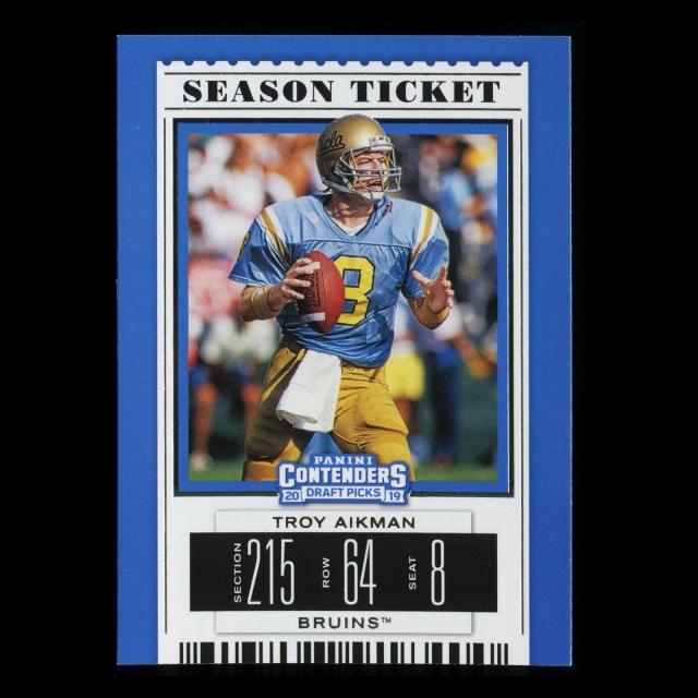 Troy Aikman 2019 Contender Draft Picks Season Ticket Bruins