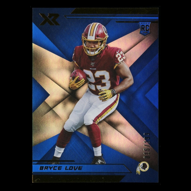 Bryce Love RC 2019 XR Rookie Redskins 016/199