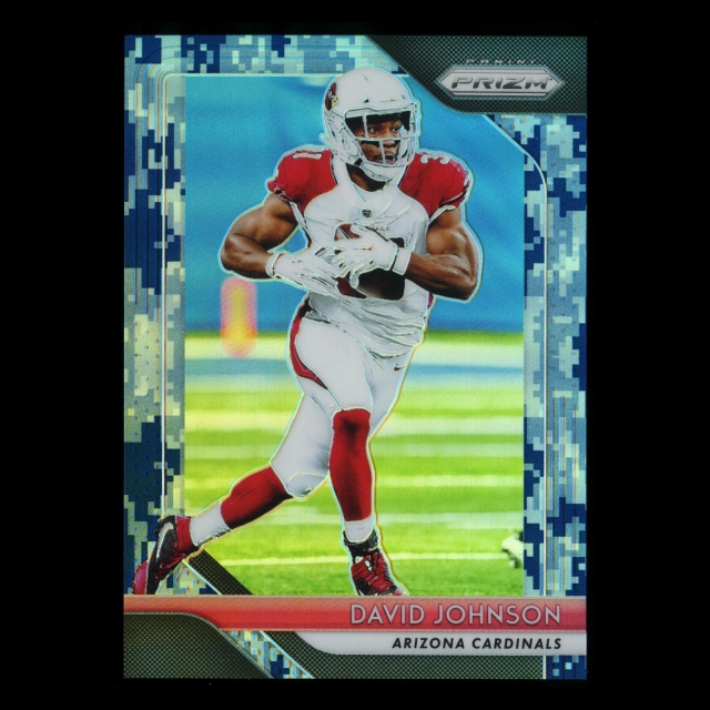 David Johnson 2018 Prizm Camo Cardinals 24/25