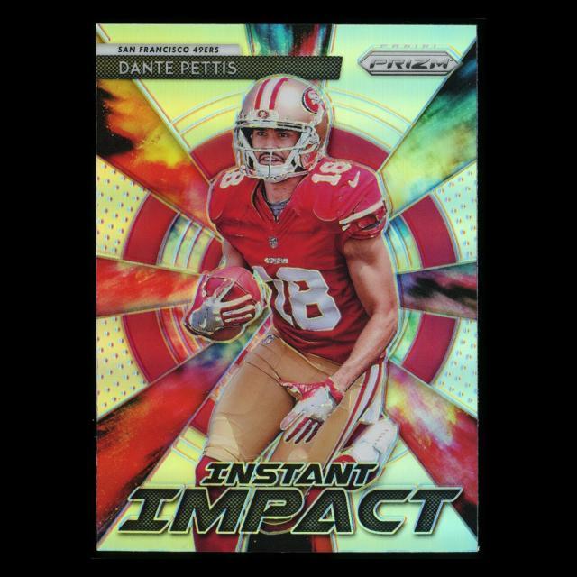 Dante Pettis 2018 Prizm Instant Impact Silver 49ers