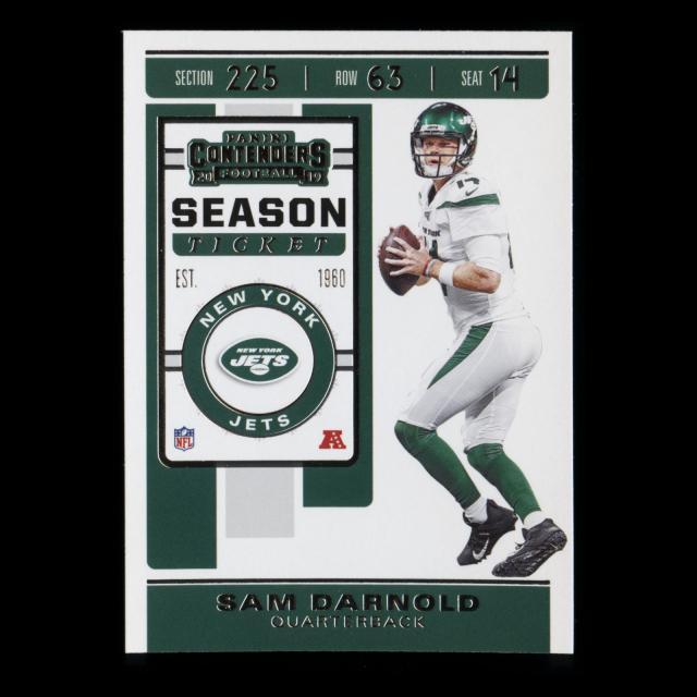 Sam Darnold 2019 Contenders Season Ticket Jets