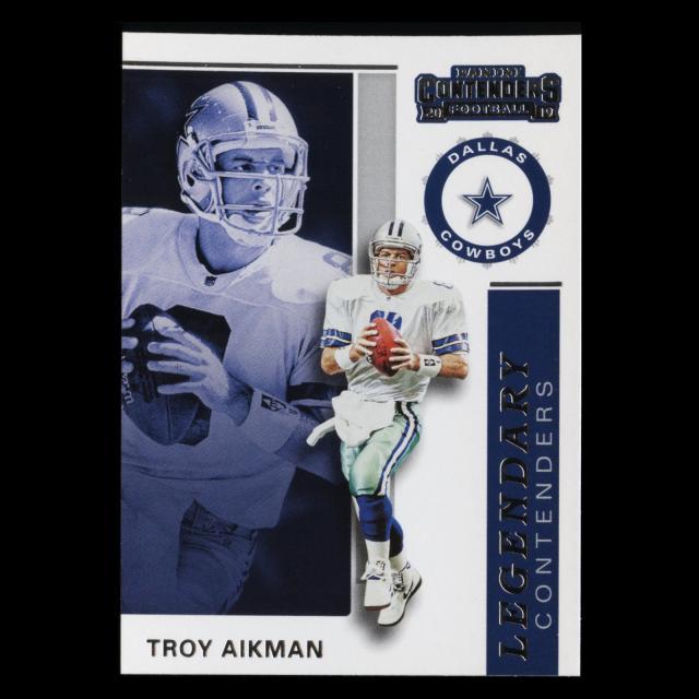 Troy Aikman 2019 Contenders Legendary Contenders Cowboys