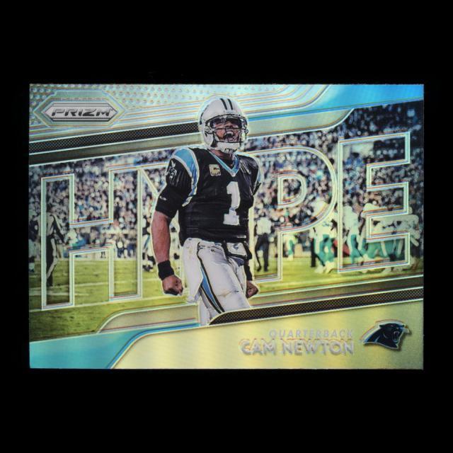 Cam Newton 2018 Prizm Silver Hype Pathers