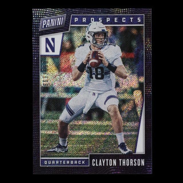 Clayton Thorson 2019 Father's Day Prospects Wildcats/Cowboys 99/199