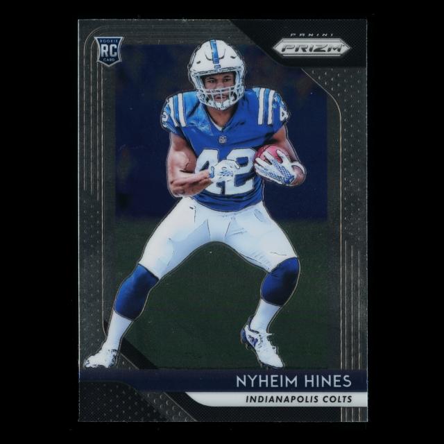 Nyheim Hines RC 2018 Prizm Rookie Colts