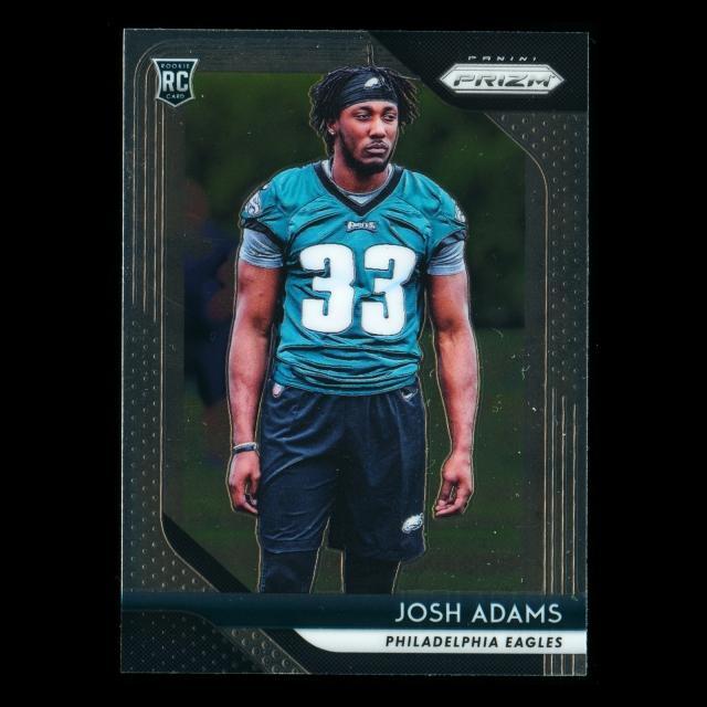 Josh Adams RC 2018 Prizm Rookie Eagles