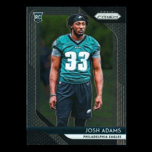 Josh Adams RC 2018 Prizm Rookie Eagles