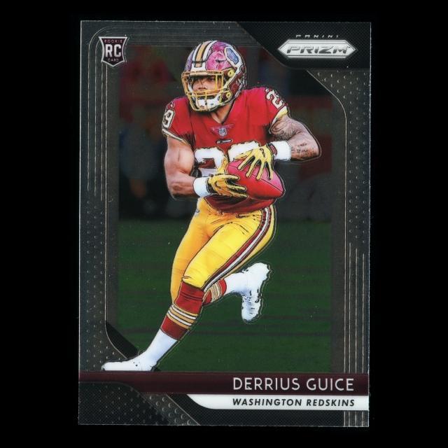 Derrius Guice RC 2018 Prizm Rookie Redskins