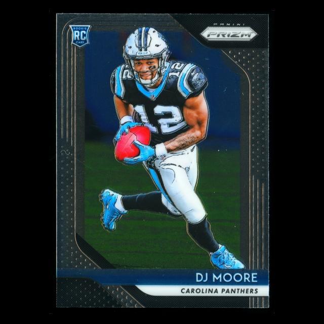 DJ Moore RC 2018 Prizm Rookie Panthers