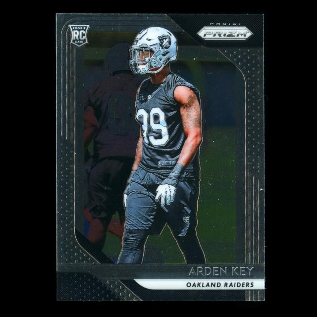 Arden Key RC 2018 Prizm Rookie Raiders